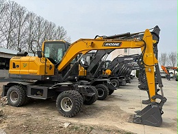 宝鼎 BD80W-9D 轮式挖掘机，全新品质，即将下线