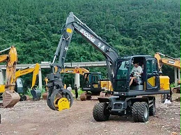 全能选手，宝鼎80E抓木机多场景应用专家