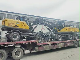 宝鼎120抓木机发运，助力云南林业采伐