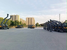 宝鼎挖掘机抓木机厂家,厂区扩容焕新貌！