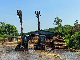 抓木能手：宝鼎抓木机各类工况应对自如