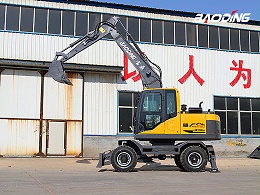 多用途轮式挖掘机型号BD105W-8D性能优势不容小觑