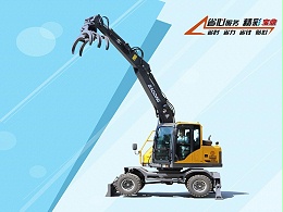 宝鼎BD95W-9G/S型号新款轮式抓木机