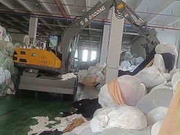 宝鼎抓木机纺织原料搬运专家