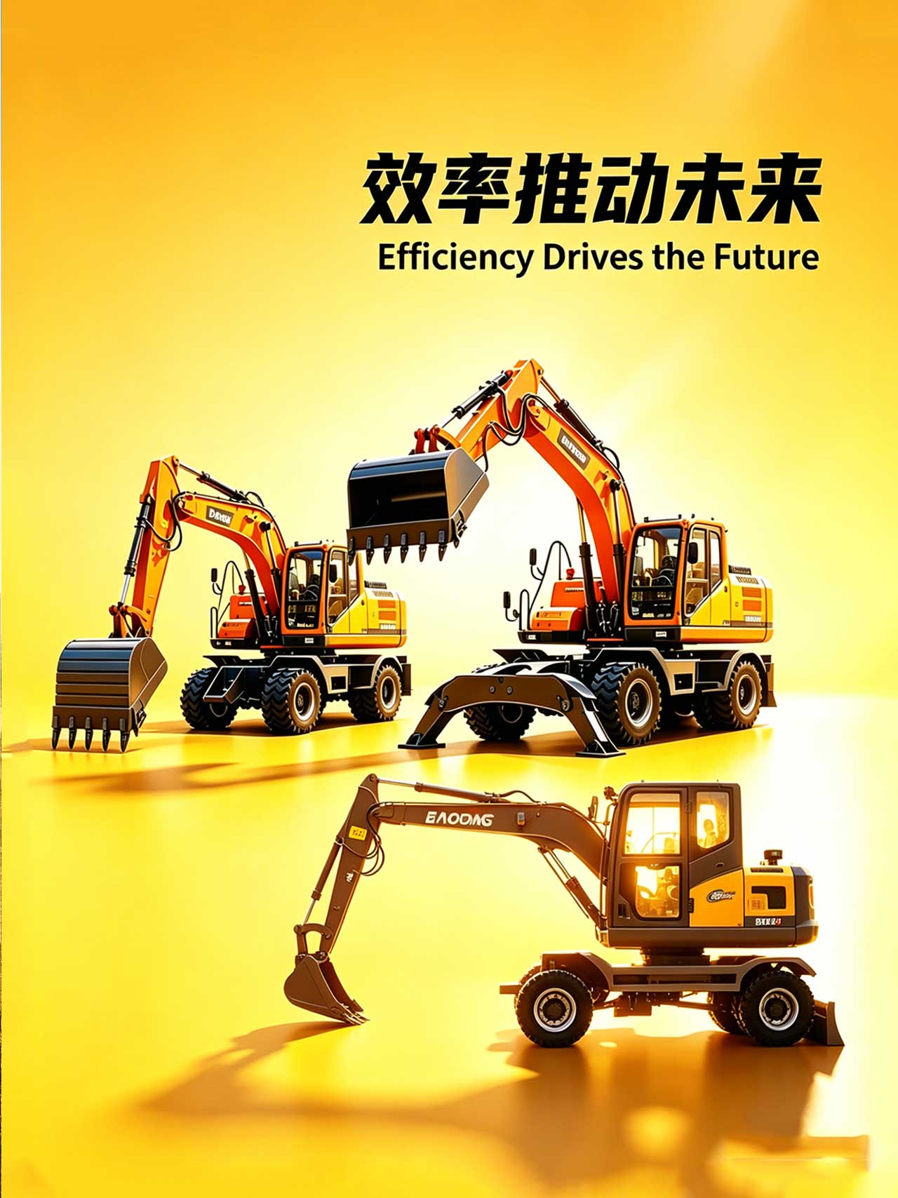 宝鼎轮式挖掘机