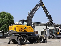 稳定如山，宝鼎120WE抓木机如何征服复杂坡地工况