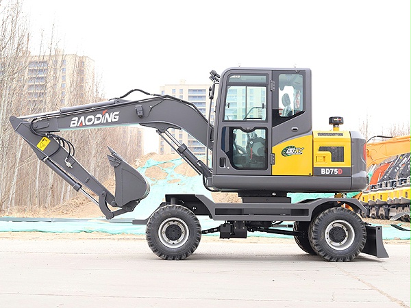 宝鼎75D轮式挖掘机