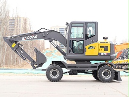 灵活精准，宝鼎BD75D助力城市绿化工程