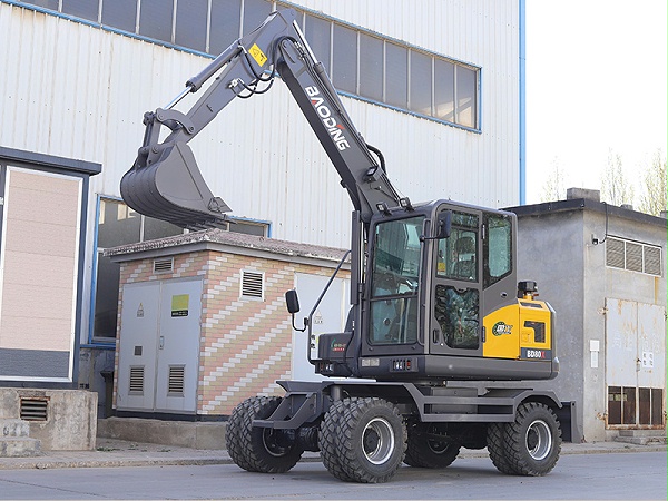 宝鼎80X轮式挖掘机