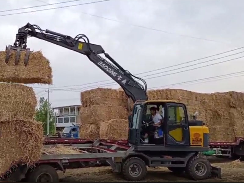 宝鼎抓草机厂家：东北用户冬季抓草的高效选择