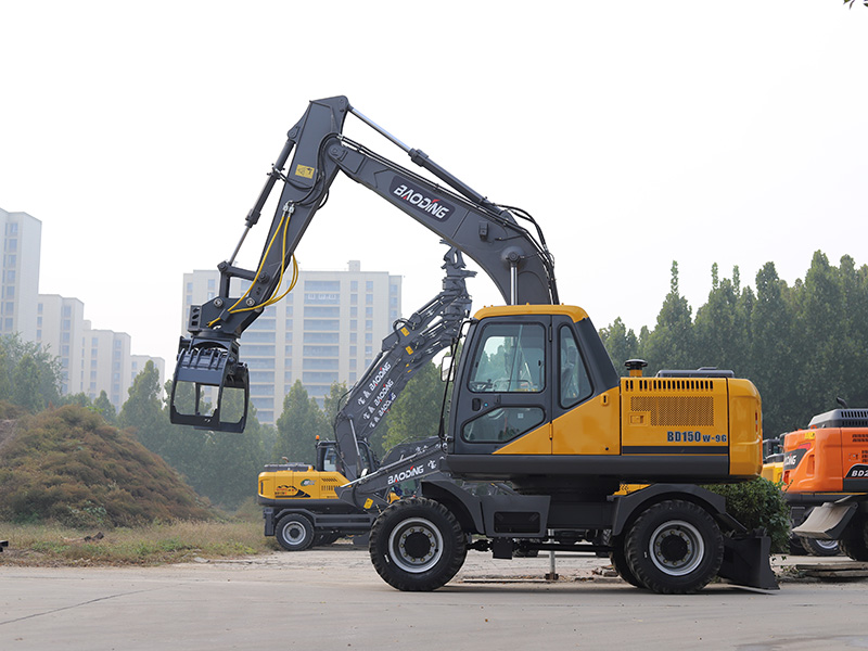 宝鼎抱夹抓木机