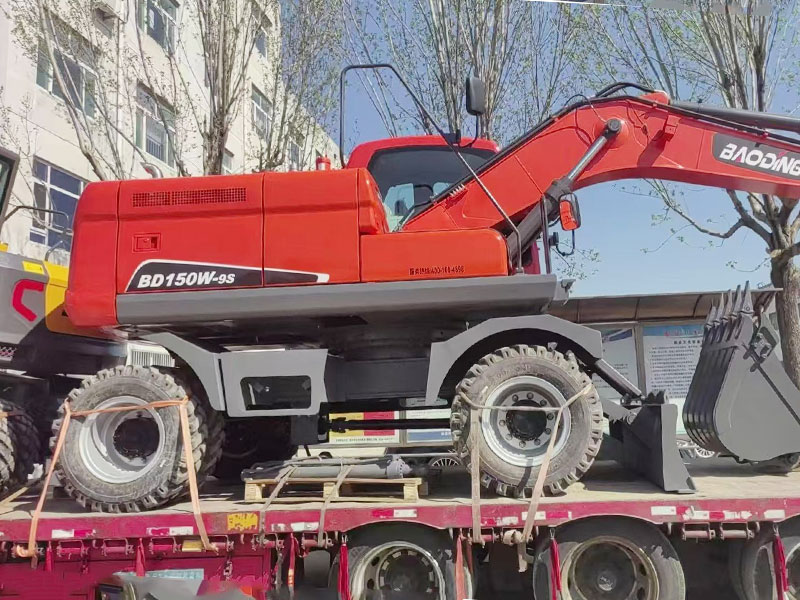 宝鼎150-9S轮式挖掘机