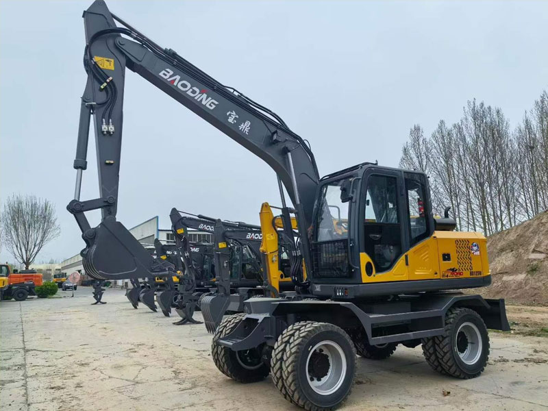 宝鼎125轮式挖掘机：跨越山海，出发大洋洲