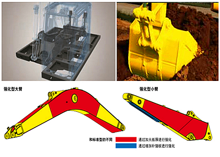 宝鼎BD80W轮式小挖掘机结构坚固