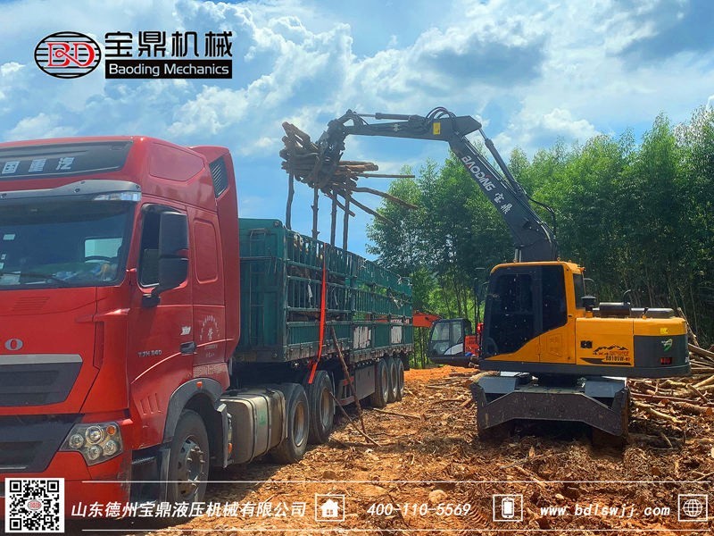 宝鼎抓木机